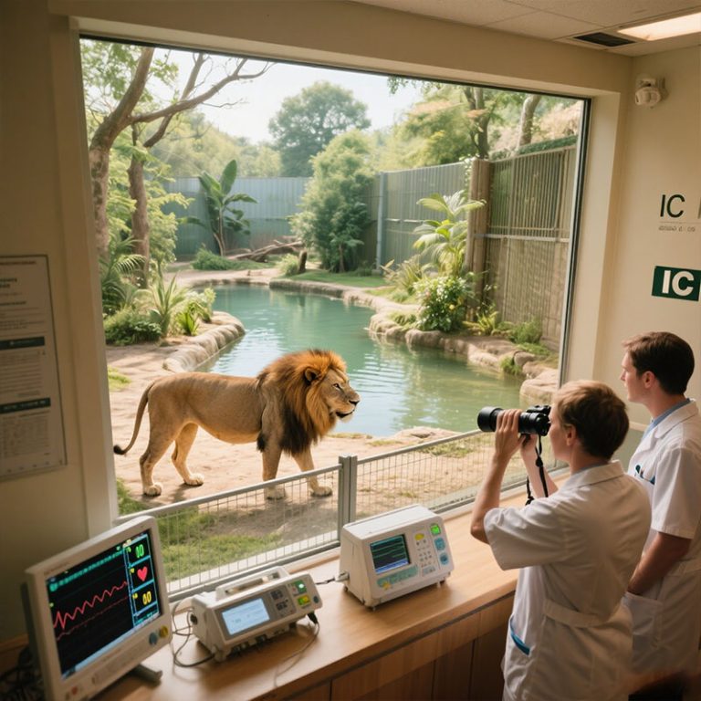 Aeolus’ maßgeschneiderte Löwen-ICU-Lösungen für die tierärztliche Intensivpflege im Zoo